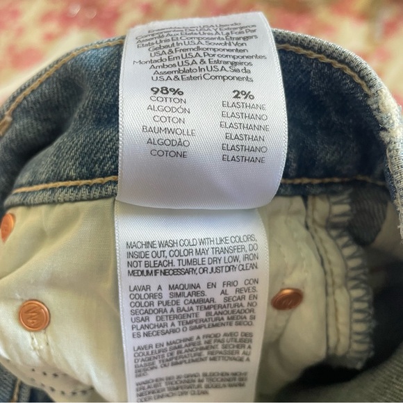 MOTHER High Rise Blue Jeans - Picture 8 of 10